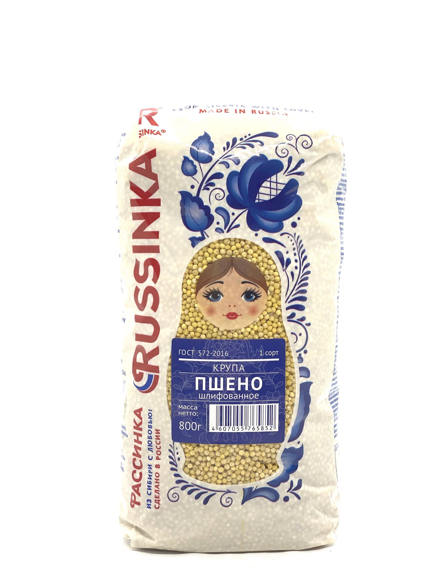 Крупы, Макароны & Хлопья :: Пшено :: КРУПА ПШЕНО 800g